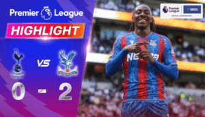 ไฮไลท์ฟุตบอล สเปอร์ส พบ คริสตัล พาเลซ พรีเมียร์ลีก 2024 25