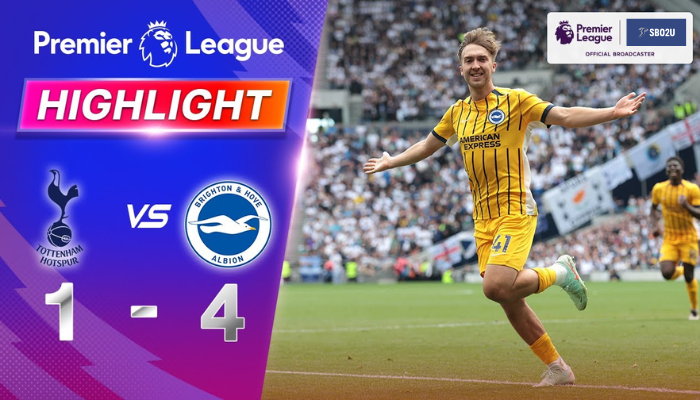 คลิปไฮไลท์ สเปอร์ส - ไบรท์ตัน 25/05/25 9 ไฮไลท์ฟุตบอล สเปอร์ส พบ ไบรท์ตัน พรีเมียร์ลีก 2024 25