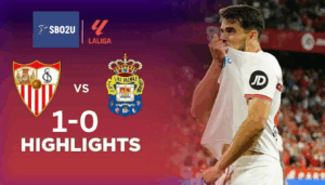 ไฮไลท์ฟุตบอล เซบีย่า พบ ลาส พัลมาส ลาลีกา สเปน 2024 25