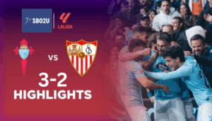 ไฮไลท์ฟุตบอล เซลต้า บีโก้ พบ เซบีย่า ลาลีกา สเปน 2024 25