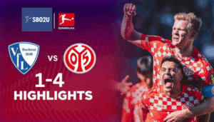 ไฮไลท์ฟุตบอล โบคุ่ม พบ ไมนซ์ บุนเดสลีกา 2024 25