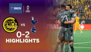 ไฮไลท์ฟุตบอล โบโด กลิมท์ พบ สเปอร์ส ยูโรปา ลีก 2024 25