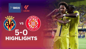 ไฮไลท์ฟุตบอล บียาร์เรอัล พบ จีโรน่า ลาลีกา สเปน 25 26