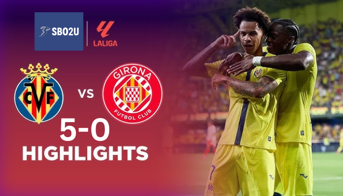 ไฮไลท์ฟุตบอล บียาร์เรอัล พบ จีโรน่า ลาลีกา สเปน 25 26