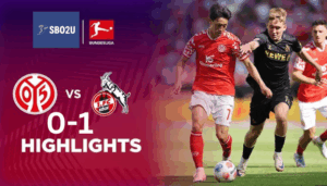 ไฮไลท์ฟุตบอล ไมนซ์ พบ โคโลญจน์ บุนเดสลีกา 25 26